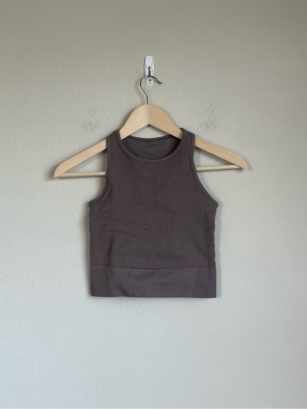 Abercrombie YPB Seamless Core Rib Scuba Crop Tank